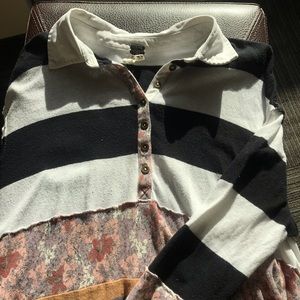 Free People Striped Tunic